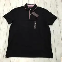TOMMY HILFIGER 黒ポロシャツ 【新品・未使用】Mサイズ