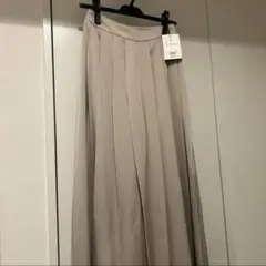 ELENORE TOKYO エレノア　ワイドパンツ　ベージュ フレアパンツ