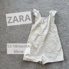 ZARA ショートサロペット