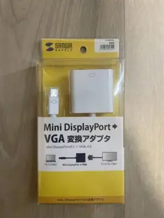 Mini DisplayPort to VGA/HDMI 変換アダプタ