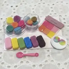 ♡ミニチュアカラフルスイーツセットNo.80