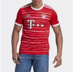 送料無料 新品 adidas FCバイエルン ホームユニフォーム L