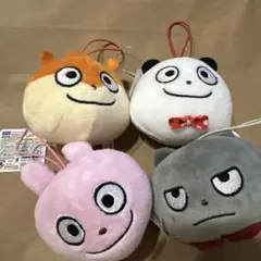 キャラクターぬいぐるみマスコット 4種セット にしむらゆうじ