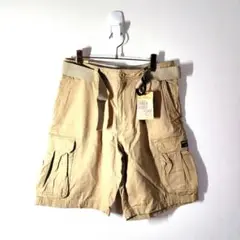 タグ付✨️エアロポステール✨️ジップ　マルチポケット　ベルト付　ベージュ　31