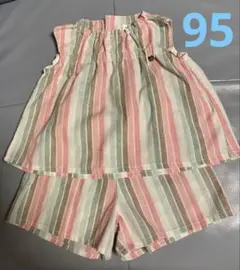B e B e 女の子　セットアップ　95