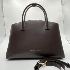 ✨良品✨【イアクッチ】ショルダーバッグ　ハンドバッグ　ベラ　ダークブラウン