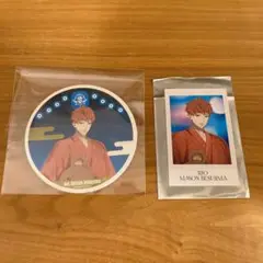 ヒプマイ　8th anniversaryカフェ　理鶯　コースターチェキセット