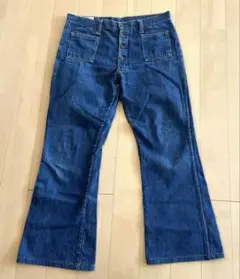 美品！70's！ビンテージ！A&L Navajon ベルボトム フレアー デニム