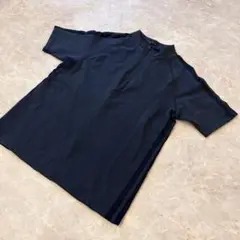 theory メンズ サイドライン入りTシャツ ネイビー M 36