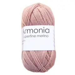 Hjertegarn　Armonia　メリノ　単色　50g　1317番　トフィー