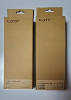 ワコム純正 HDMI to mini HDMI USB Type-C to A