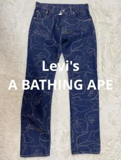 Levi's A BATHING APE W29 L32 デニム