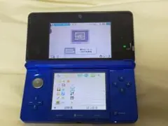 【動作確認済み】3DS 本体 コバルトブルー