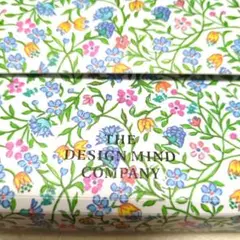 THE DESIGN MIND COMPANY 花柄 銀行 通帳 ケース
