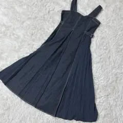 【c5741】✨新品✨grove ワンピース　デニム　膝丈　切り替え