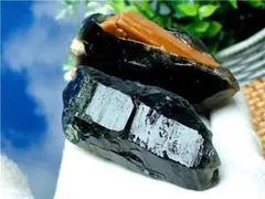 チベット産天然モリオン(黒水晶）原石B87C3/42C09B