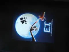 A4 額付き ポスター E.T. スピルバーグ 映画 イーティー ET トモダチ