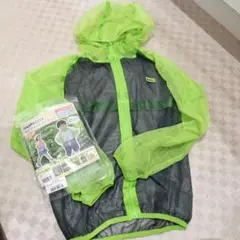 mothkehi 子ども用虫よけネットパーカー L グリーン
