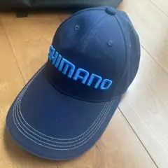 SHIMANO ネイビー刺繍キャップ