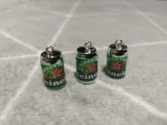 ☆Heineken☆ 缶ビール型キーホルダー♪3個セット♬