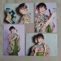 小原莉子 麗和落語 ブロマイド 4枚セット
