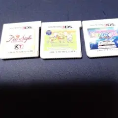 ニンテンドー3DS ソフト 3本セット　女の子用　カセットのみ