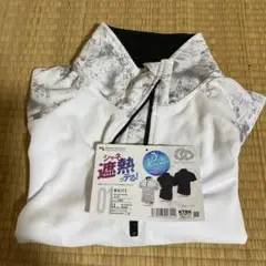 コトブキニット半袖ハーフジップLL￼
