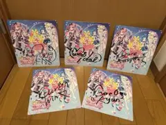 キミとアイドルプリキュア　直筆サイン　キュア　アイドル　キッス　ズキューン　他