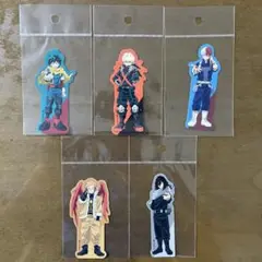Meiji明治×僕のヒーローアカデミアヒロアカオリジナルステッカー 全5種セット