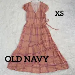 オールドネイビー OLD NAVY チェック柄ワンピース XS