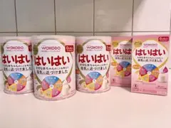 新品未開封　和光堂　WAKODO はいはい 粉ミルク　3缶 +スティック2箱