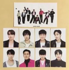 SMTOWN SUPER JUNIOR SJ シール 証明写真 セット トレカ