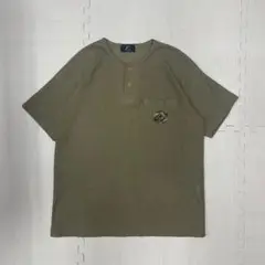 Vintage Ks COLLECTION カットソー ワッフル ヘンリーネック