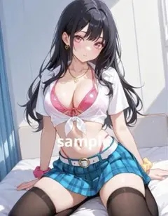 AIイラスト　美女 L版サイズ 1点物 B60