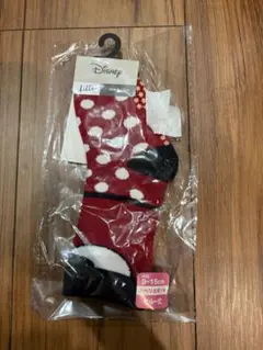 【しまむら】 Disney ミニーマウス 靴下 9-15 クルー丈 リトシー