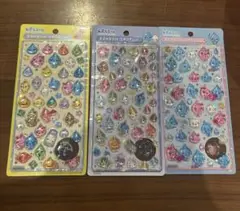 しずくちゃん　ボンボンドロップシール　まとめ売り　3枚