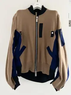 Sacai ドッキング ニットジャケット サイズ2 MA-1 サカイ