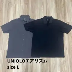 半袖　シャツ　UNIQLO エアリズム　L 2023
