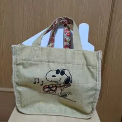 スヌーピー布バック
