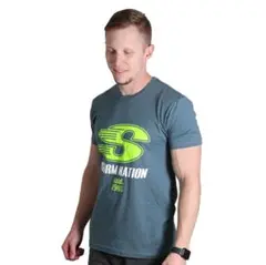 ◆STORM NATION◆ ストーム Tシャツ Lサイズ グレー