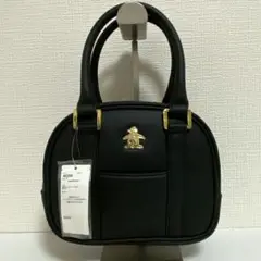 【新品】マンシングウェア ラウンドバッグ カートバッグ ロゴ ゴルフ 袋付き