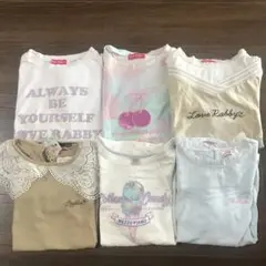 女の子 160 Tシャツ 6枚セット
