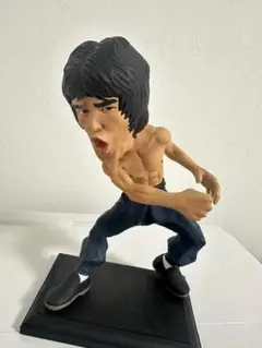 ブルース・リー「燃えよドラゴン／鏡の間」ガレージキット完成品、フィギュア、 ブルース・リー フィギュア ガレージキット完成品燃えよドラゴン