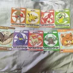 ポケモン　シール　ステッカー　ポケセン オマケ