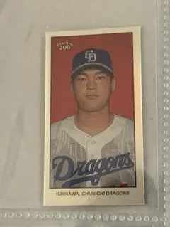 2024 topps NPB 206 ミニ 99シリアル 石川昂弥