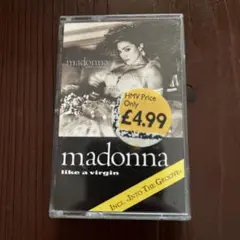 【発掘品】マドンナ　Madonna like a virginカセットテープ