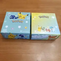 未開封！非売品　ポケモン ソフトバンクエア キャラクターティッシュ箱2個セット