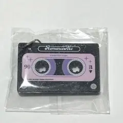レトロカセットテープ クリアラ メアクリルキーホルダー ガチャ