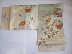 A 幅31 長さ441 袋帯 正絹