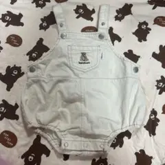 TeddyBear オーバーオール 80サイズ ホワイト